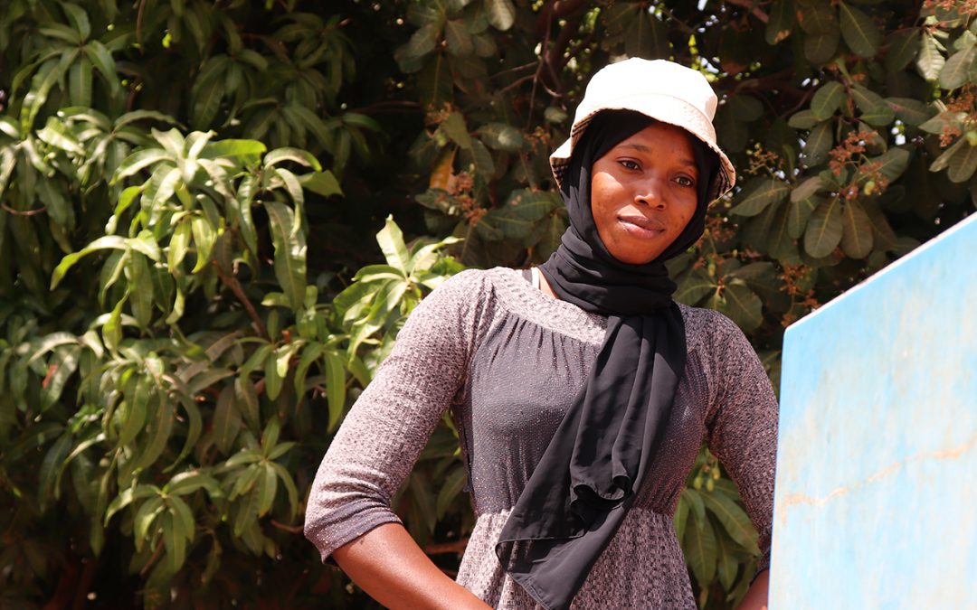 Jalika Keita: one of the first youths benefitting from the Tekki Fii Agro-Grants