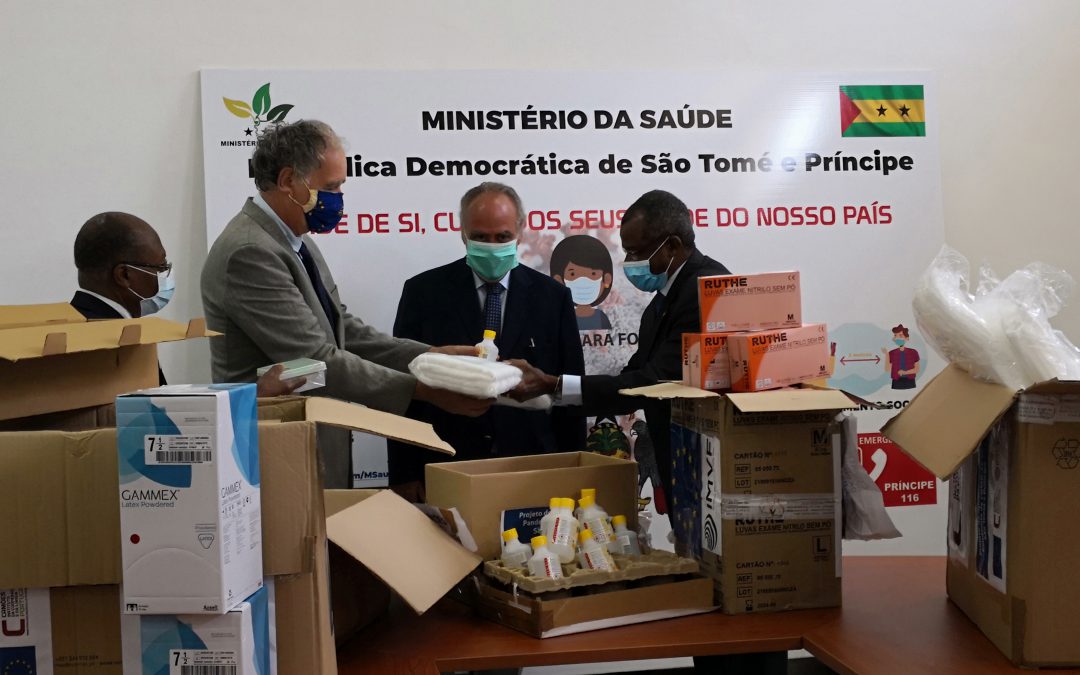 European Union, Portuguese Cooperation and IMVF strengthen support to São Tomé and Príncipe in the fight against COVID-19
