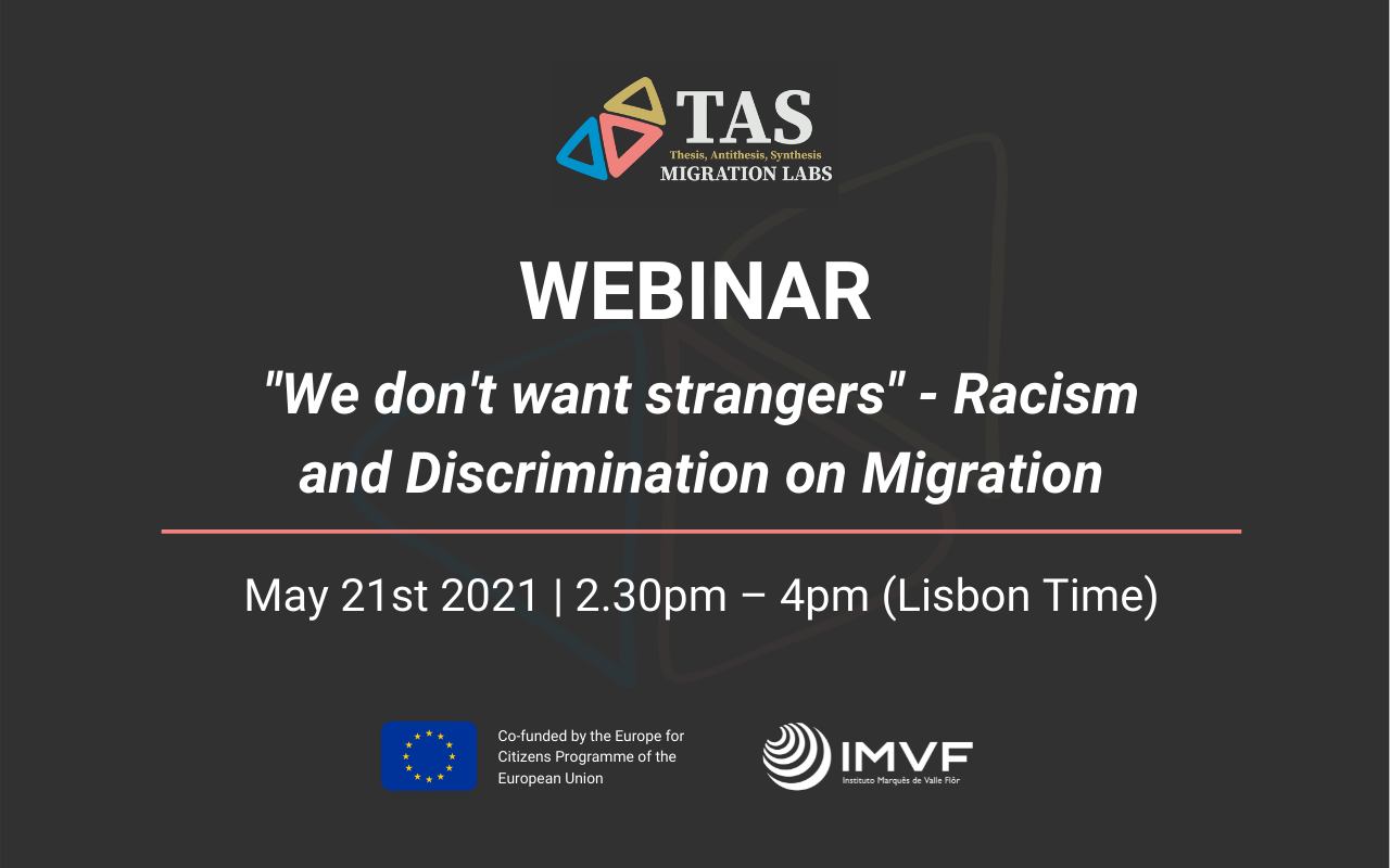 TAS Migration Labs project hosts webinar on the impact of racism and  discrimination in the migration process