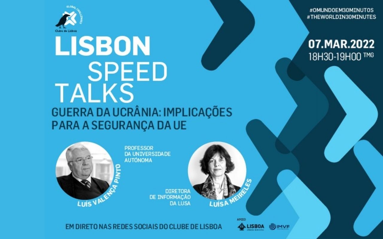 Lisbon Talk | Guerra na Ucrânia: marco para uma nova ordem mundial de ...