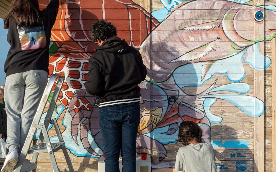 Nicaraguan mural artist promotes artivist actions about sustainability