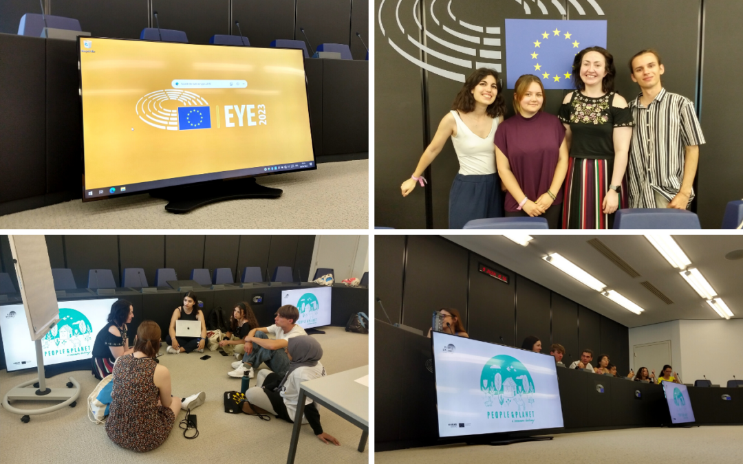 People & Planet’s activists leading role at the European Youth Event