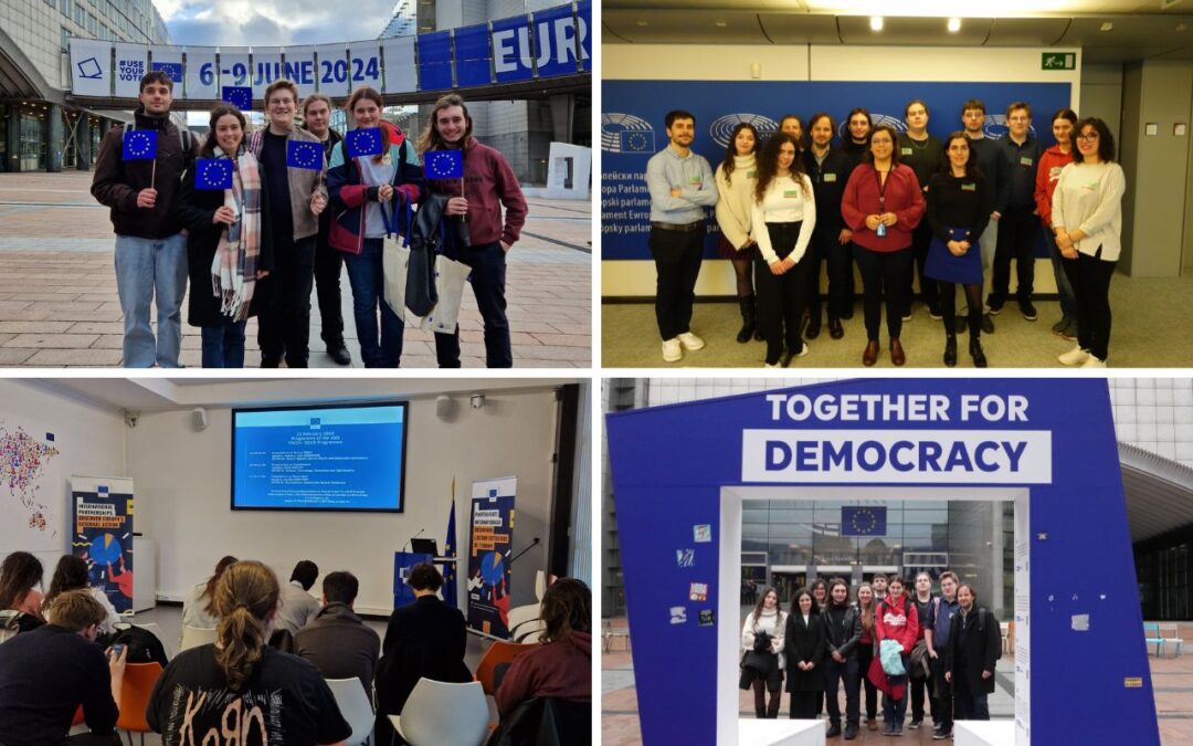 People & Planet took 7 Youth Ambassadors to Brussels