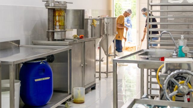 Instalações da fábrica da ASMUCOCA